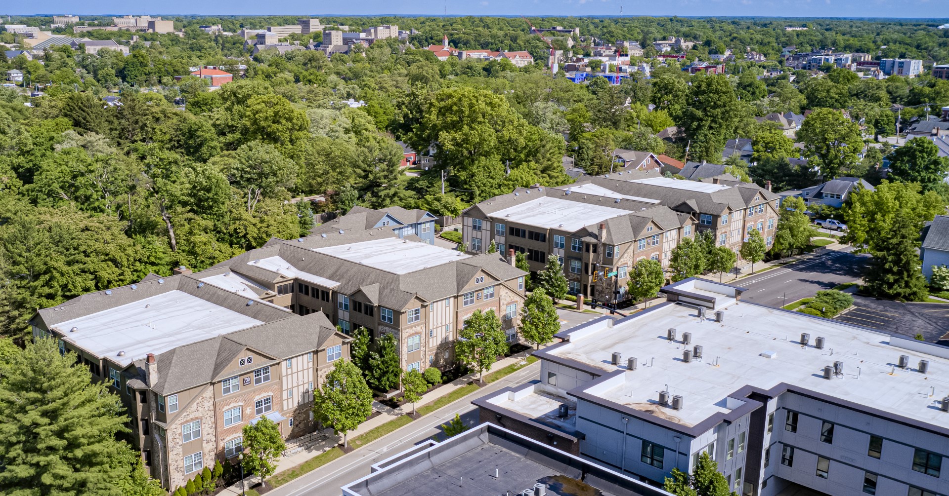 City Flats at Walnut Aerial